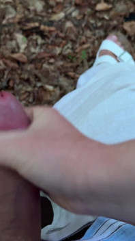 Almost Caught: Public Lake Fuck, Handjob & Outdoor Piss