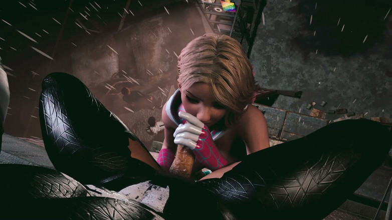 Wraith ward: Spider Gwen knullar Venom