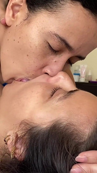 My Stepsister Sticks Her Tongue Down My Throat and Kisses Me