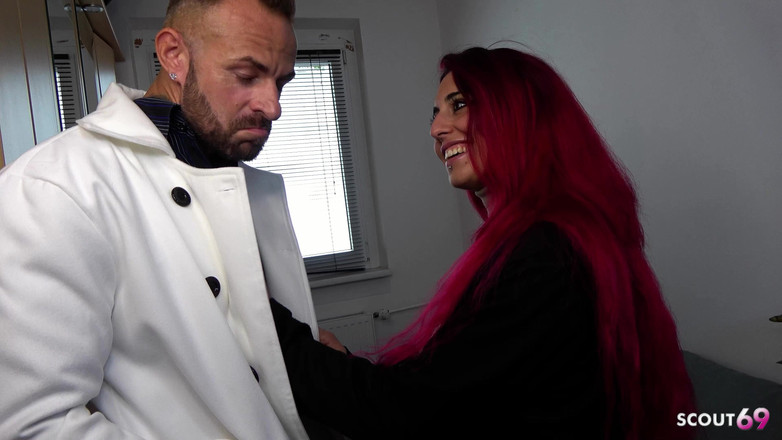 Scout69: Niemiecka ruda duża naturalna obwisłe cycki Dziewczyna Dani Luve uwodzi...