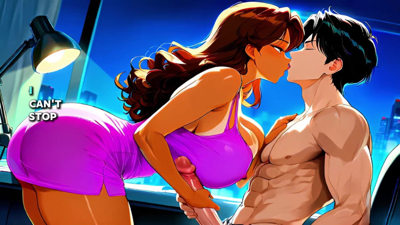 Private touch: Peituda latina milf é fodida duro depois do trabalho - Ai Generated