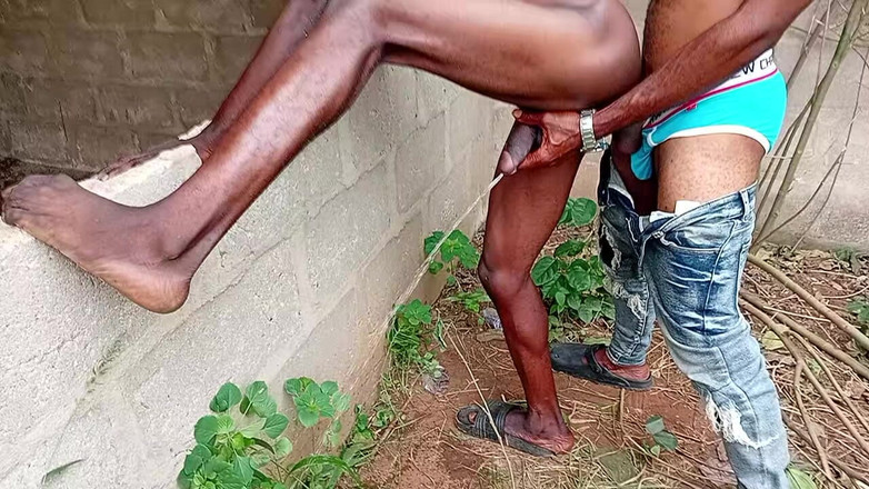 Sexylary: Blowjob with My Kenya Friend in the Bush