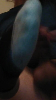 Masturbating My Taint; in Socks and Gloves