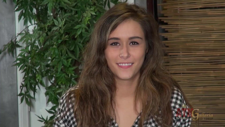 ATKIngdom Fans: First time interview for cute young brunette Anastasia Black