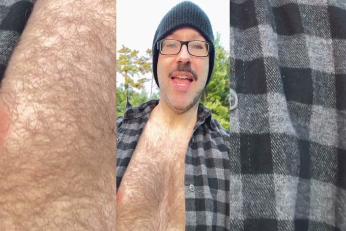 Hairy Wolfe bator: Sexo no pênis com padrasto expondo pau mastubado dong com...