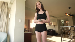 Karups POV: Hot teen stepdaughter wants to shows off her magic tricks