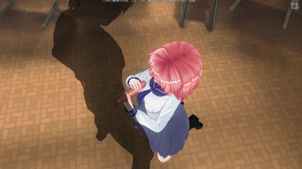 H3DC: 3D Hentai college girl jerk off cock to her teacher
