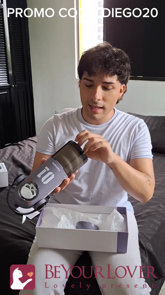 Diego_latinboy: New Toy - the Guys From Beyourlover Sent Me a Mechanical...