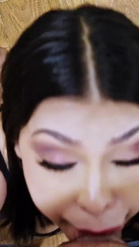 POV brunetka