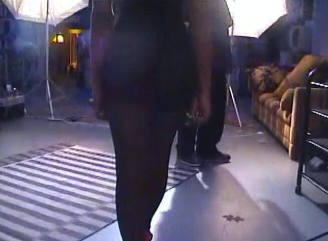 Black Jass: Ebony babe wearing stockings pussy licked by black dude that...
