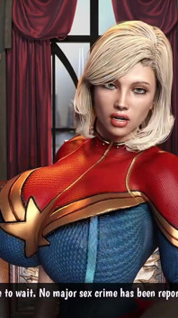 Hot Girl with Big Tits Rough Fuck with Alien Monster Cockham Superheroes 23