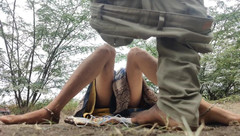 Desi village sex: La tía india habla sucio