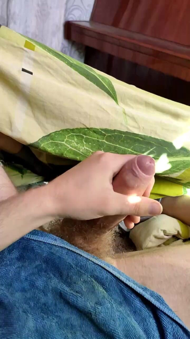 I Caress My Wet Cock (GayAugur)