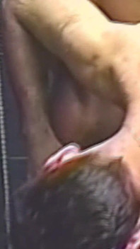 ラテン系ゲイ シーン-1_Hairyラテン系カップルがシャワーでセックス