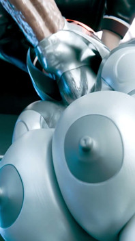 Femshep & Futa Edi - Robot Titfuck, Squirt & Creampie 3D
