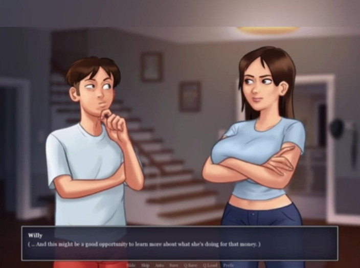 3DXXXTEEN2 Cartoon: 本当に大きなバットプラグ。3Dポルノ漫画セックス