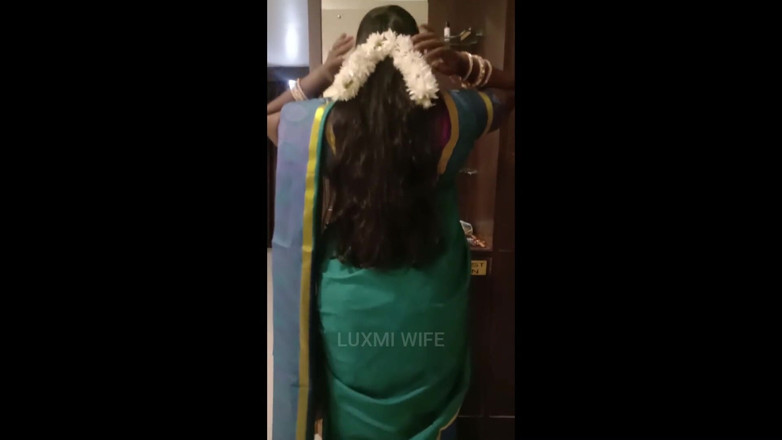 Luxmi Wife: Mit sari im bürofreund ficken, bts