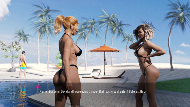 Dirty GamesXxX: Gedeelde verlangens hete vrouw op het strand in bikini - aflevering 1