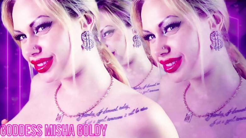 Goddess Misha Goldy: Mesmerizing tease and denial! Edge and twitch! I will deny...