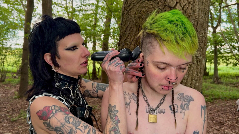 punkgoblin: T4t Forest Hair Cutting &amp; Kencing Reward