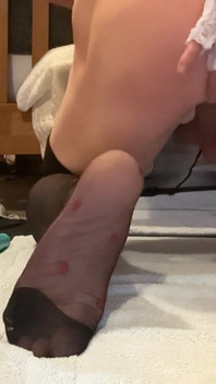 prostate_play - crossdresser punčocháče fetiš