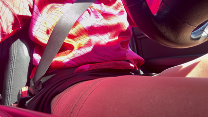 Step Mommy: I Pulled Over and Rubbed My Pussy in the Car...