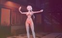 Mmd anime girls: Video tarian seksi gadis anime mmd r-18 515