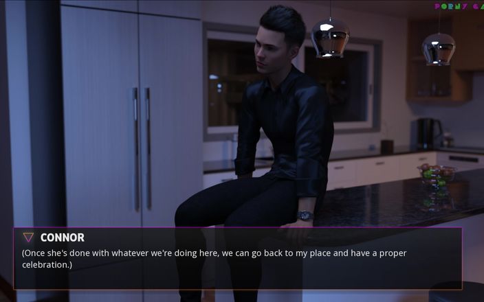 Porny Games: Midnight Paradise by Lewdlab - Deepthroat on the Kitchen Isle 29
