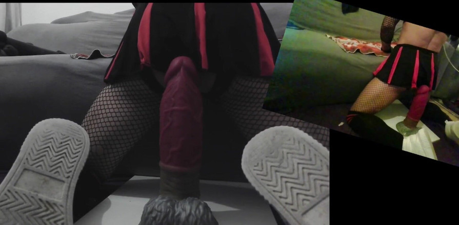 Damaged Hole: I Miei Tre Dildo Più Grandi Penetrano Nel Mio Ano...