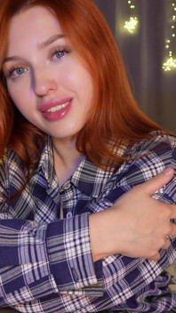 Your Naughty Redhead Girlfriend Takes Control. Cozy JOI Fantasy