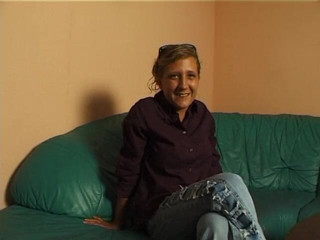 German Classic Porn videos: Shy girl Maria in her first casting