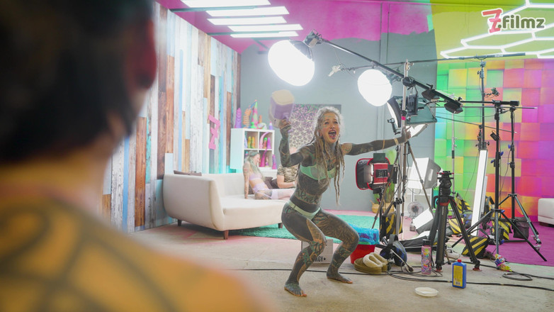 Z-Filmz: Inked Girls in Mayhem Squirting Sex Orgy with Anal Fucking,...