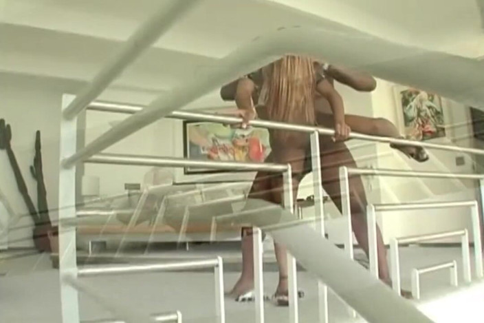 Africans Orgasm: Big ass ebony teen riding a BBC