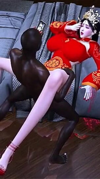 Virtual Reality Temptation: Curves Divine - 3D Animation Hentai