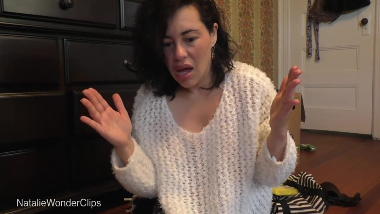 Natalie Wonder: Size queen stepsis doesn't take no for an answer and...