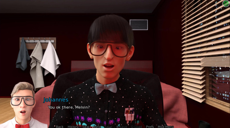 Johannes Gaming: Sexbot - den 1 - získání jejího nastavení a připravení