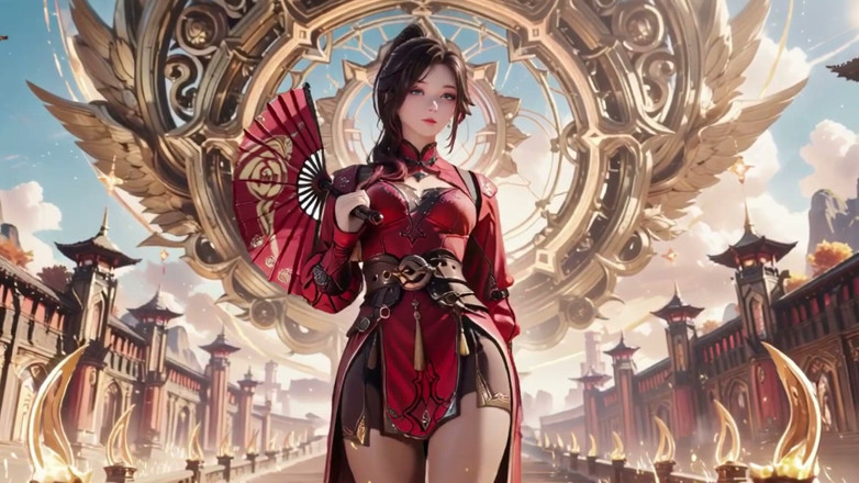 Seraphina Vale: Nữ hoàng áo giáp đỏ trong thành phố nổi! Chọc ghẹo ảo tưởng...