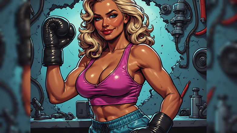 AI Porn: Sexy ženy Boxercise Art