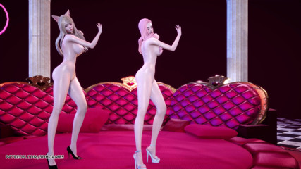 3D-Hentai Games: [MMD] Chaness - SeSeSe Sexy Hot Striptease Ahri Seraphine League of...