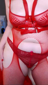 The Woman in Red Is Fire!