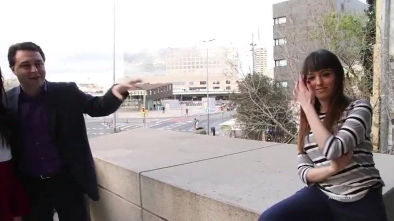 Andrea Dipre Channel: Jovem Rebecca Volpetti faz um boquete público para Andrea Dipre