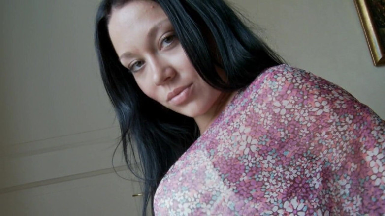 Adult Deluxe: Babe strips to her heels &amp; masturbates