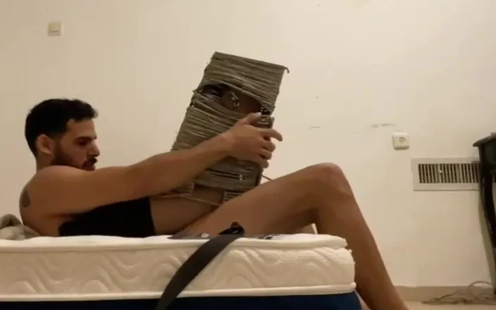 Grayalpha: Stuck in laundry bag
