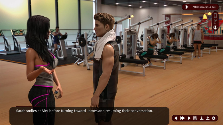 Dirty GamesXxX: Whispers of Desire: Sexy Wives in the Gym - Episode 12