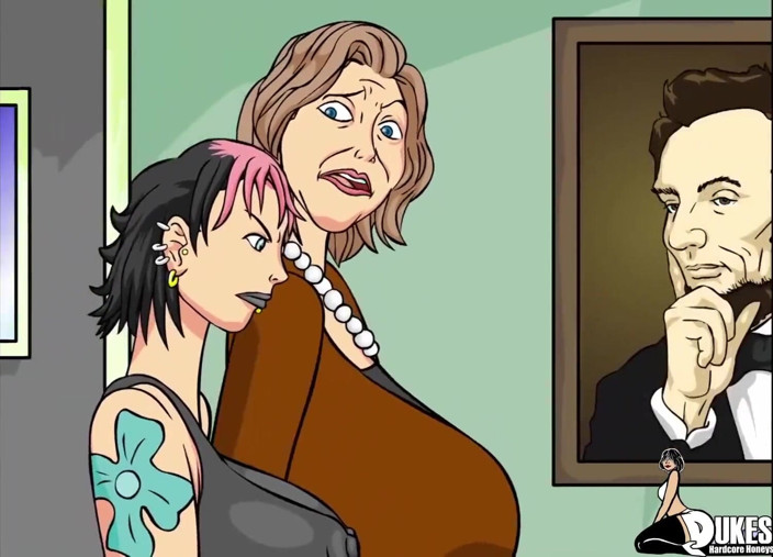 Dukes Hardcore Honeys: O tipă emo cu sâni mari își fute profesorul
