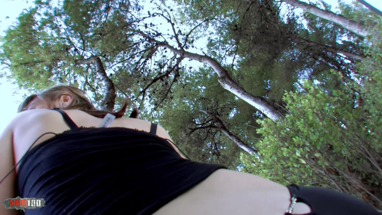 MMM100: Ugly bitch fucked and sodomized in the wood !
