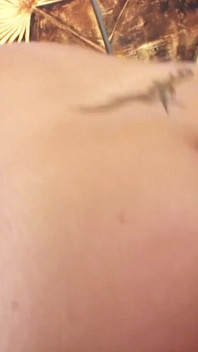 Teen gets fucked to orgasm by a stranger on vacation