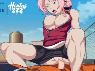 Hentai ZZZ: Sakura jeździ Naruto Hentai