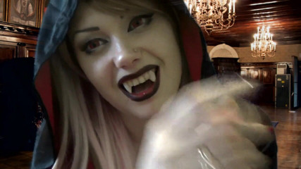Goddess Misha Goldy: Pericoloso Vampiro punire e mungere il tuo cazzo