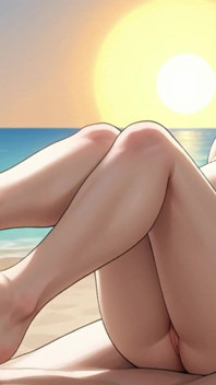 ¿Quieres que te complacera con mi boca mientras miro el atardecer?